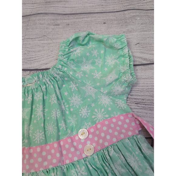 4 Matilda Jane Platinum Snowfall Peasant Dress - Picture 2 of 6